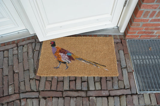 100% Coir Doormat Pheasant