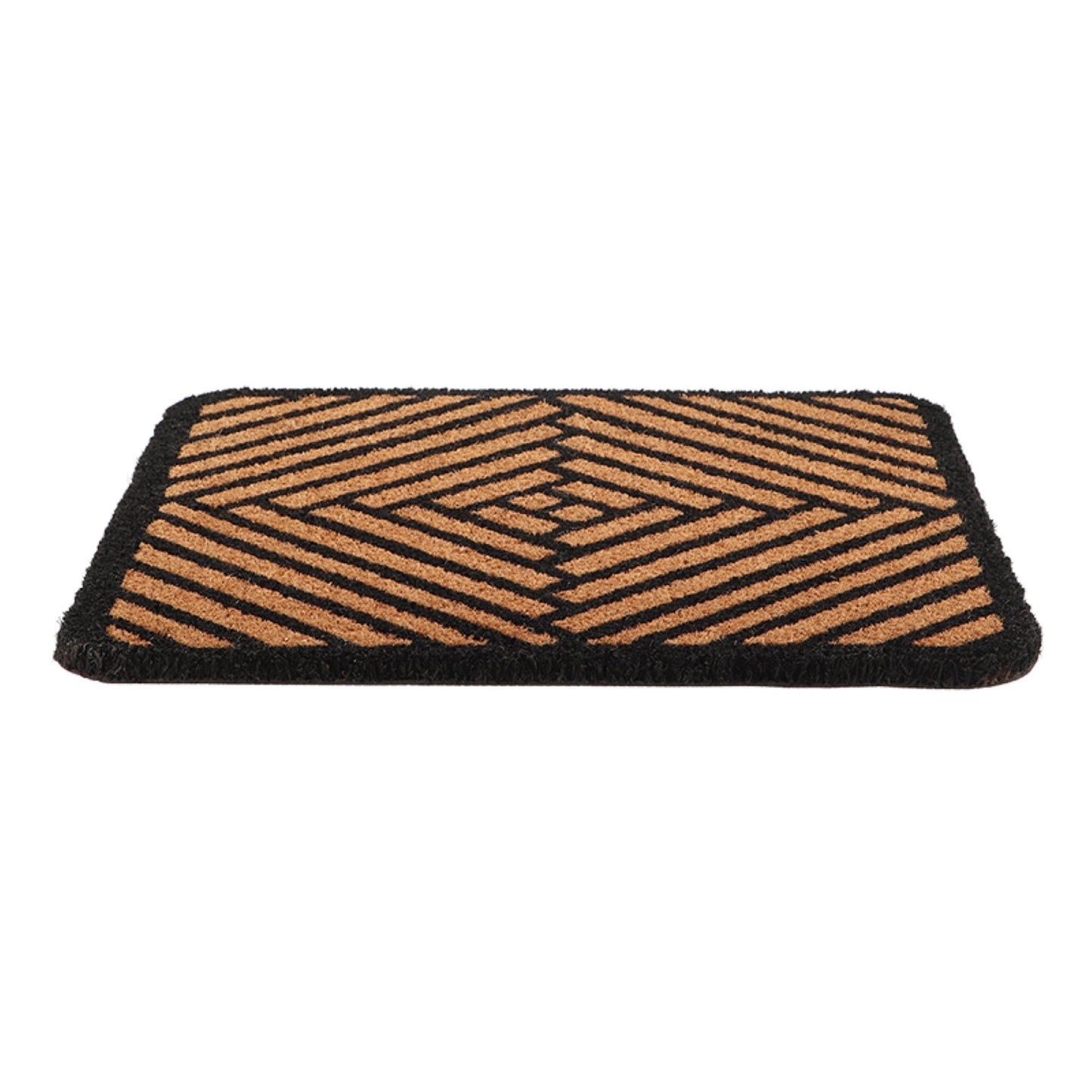 Doormat Coir Abstract Square