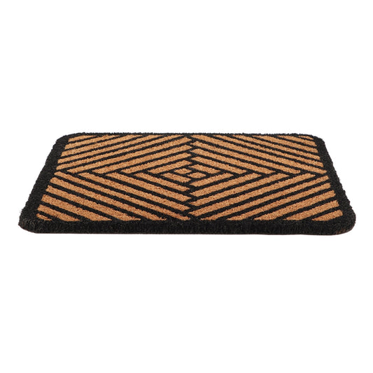 Doormat Coir Abstract Square