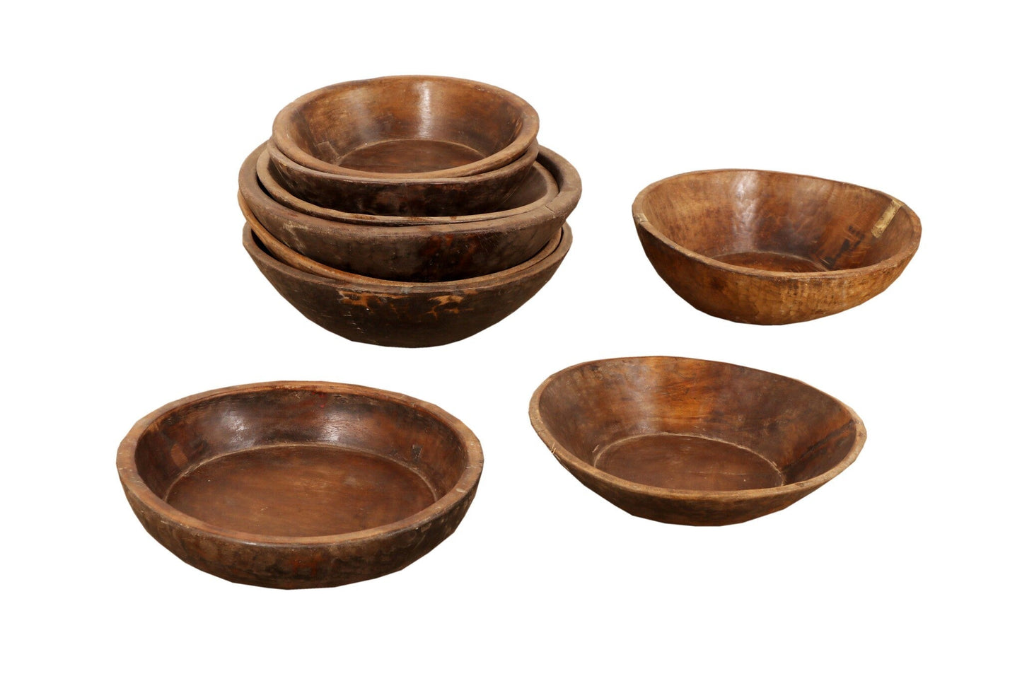 Art. Vintage Wooden Bowl **Assorted
