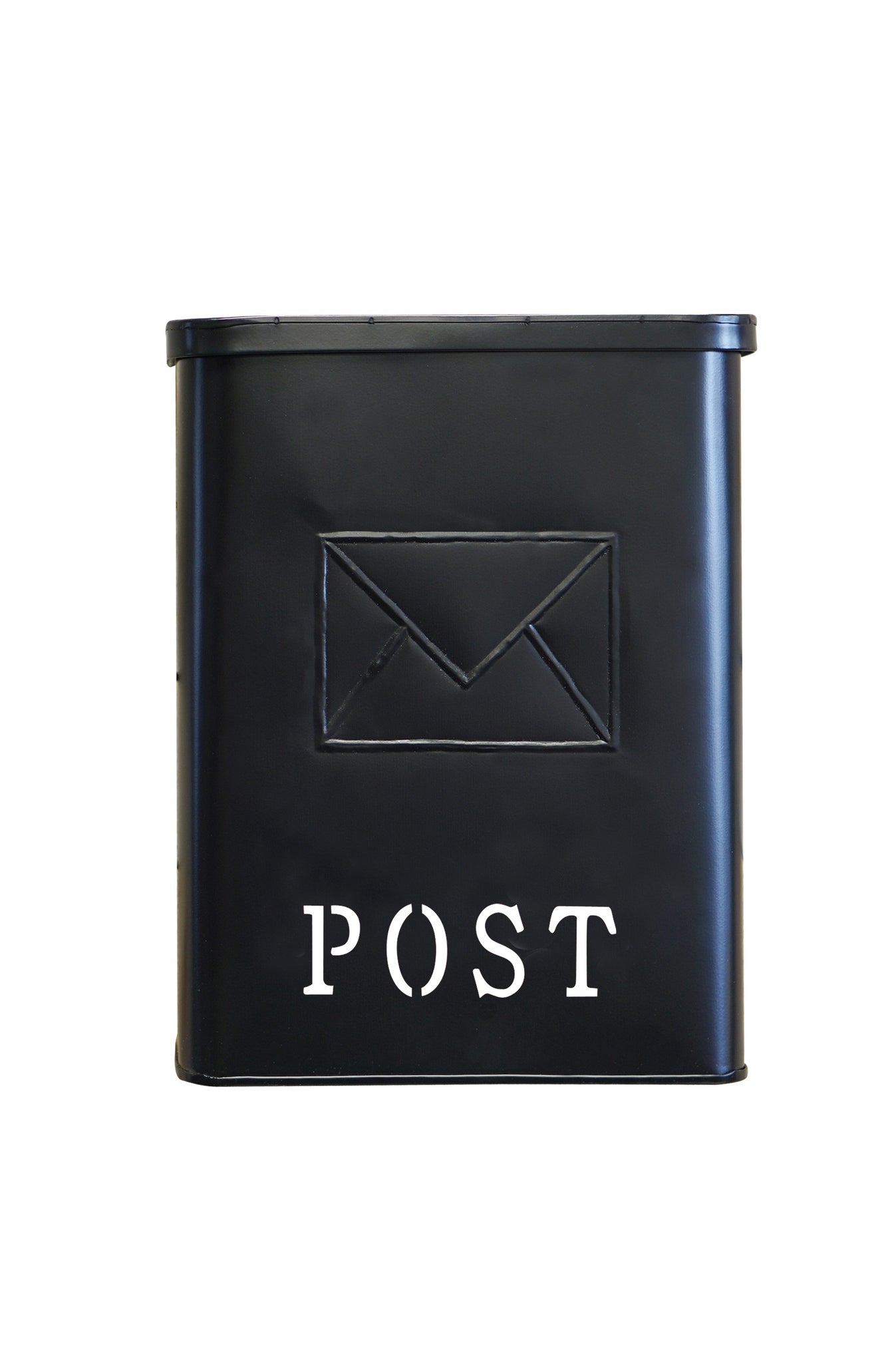 Serena Galvanized POST Mailbox (UH-1002BLK)