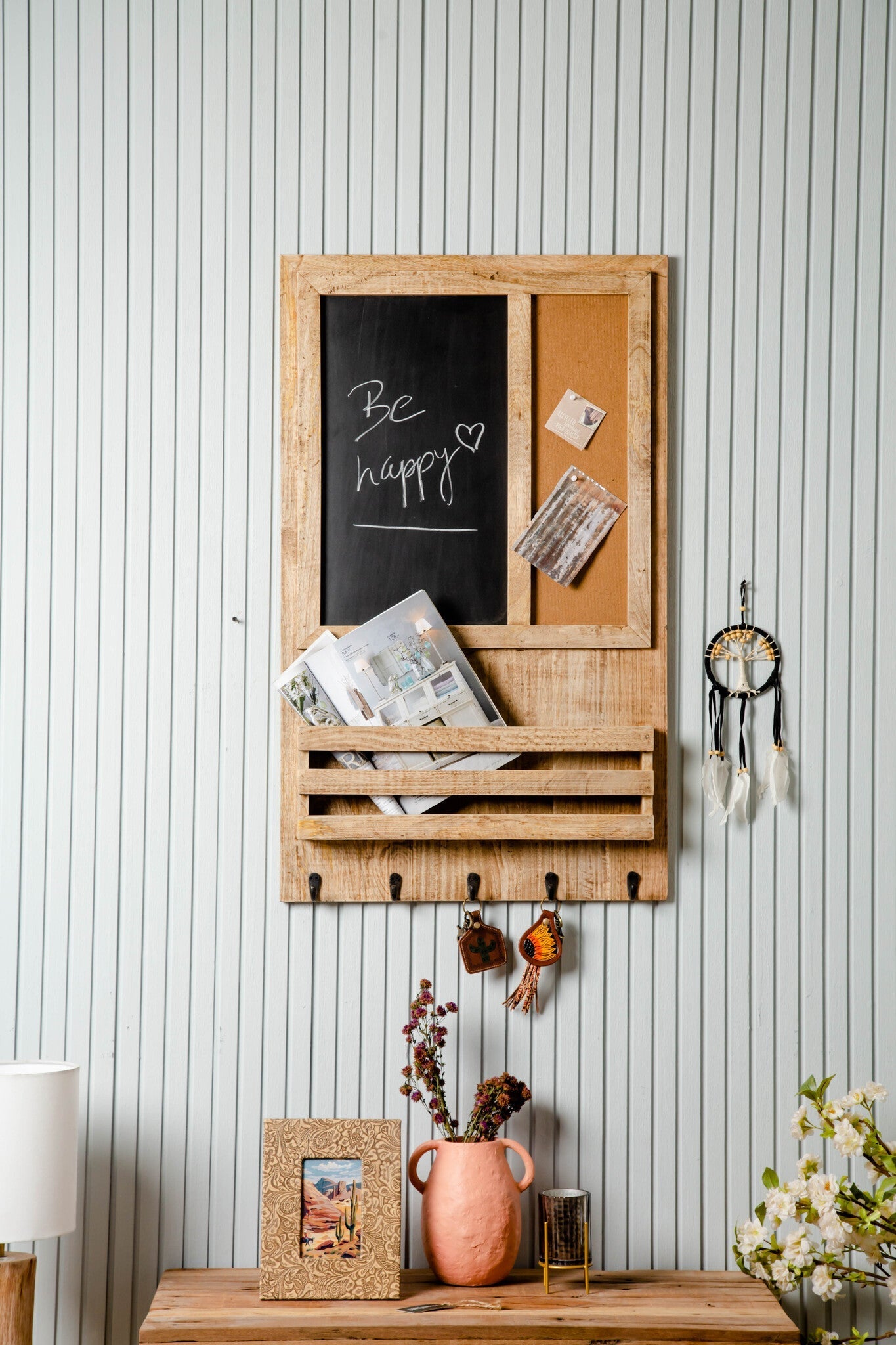 Wooden Wall Organizer