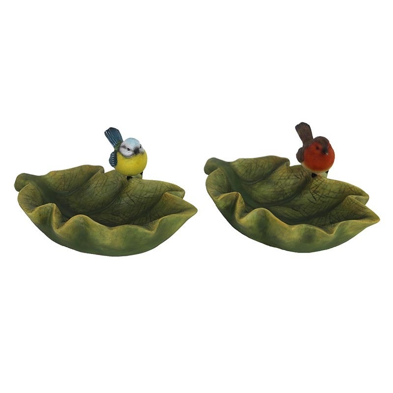 Leaf Shaped Bird Bath