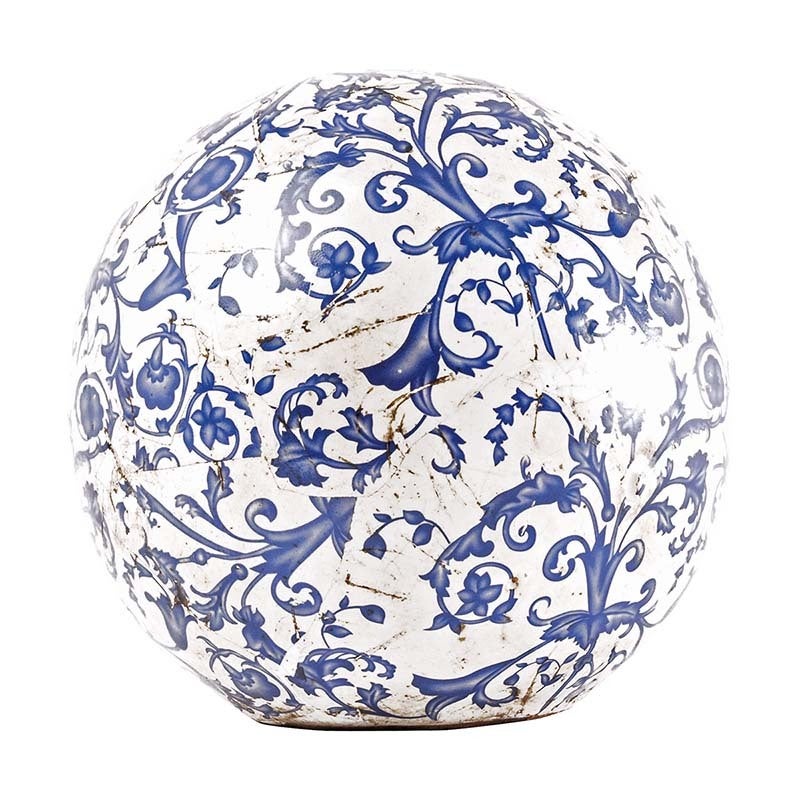 Aged Ceramic Ball in Dia 18cm