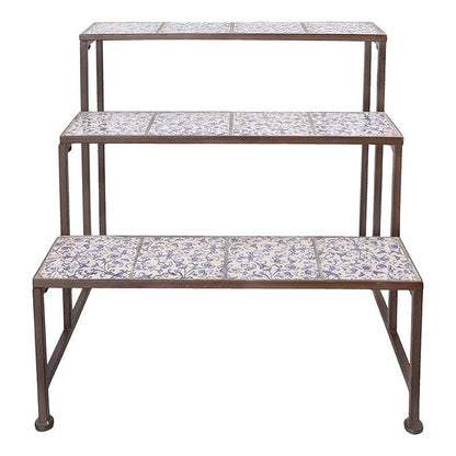 Aged Ceramic Etagere