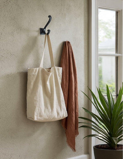 Mare Dbl Hook Cast Iron Black