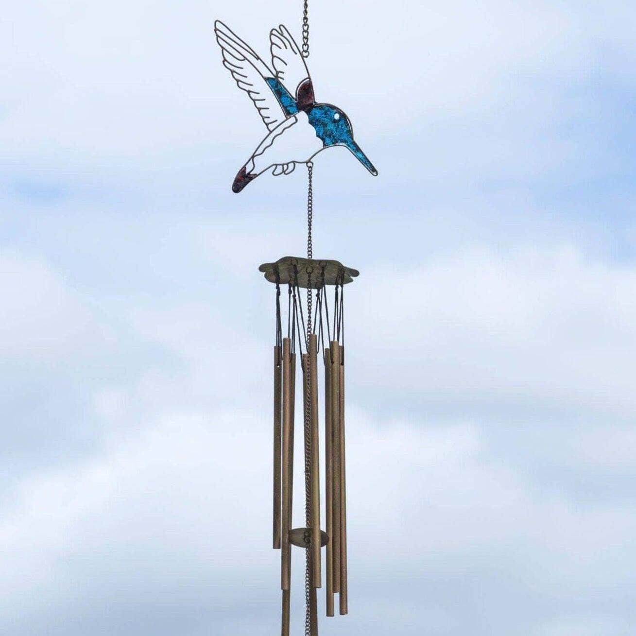 Hummingbird Pipes Wind Chime