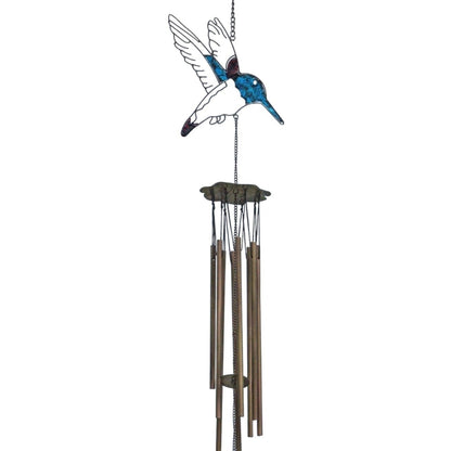 Hummingbird Pipes Wind Chime