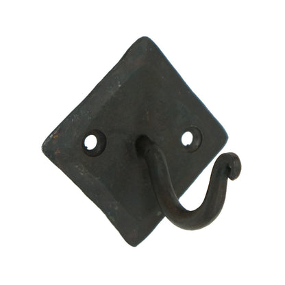 Forged Square  Plate Wall Hook