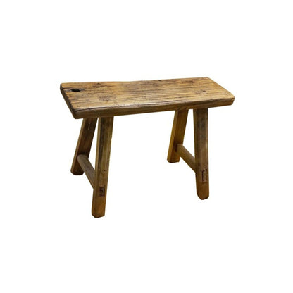 Rect. Antique Mini Stool, L