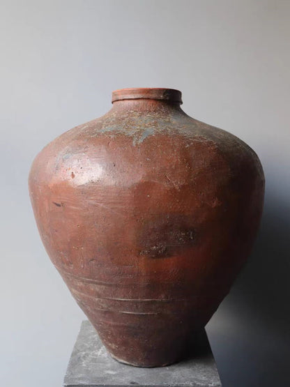 Antique Handcrafted Clay Pot