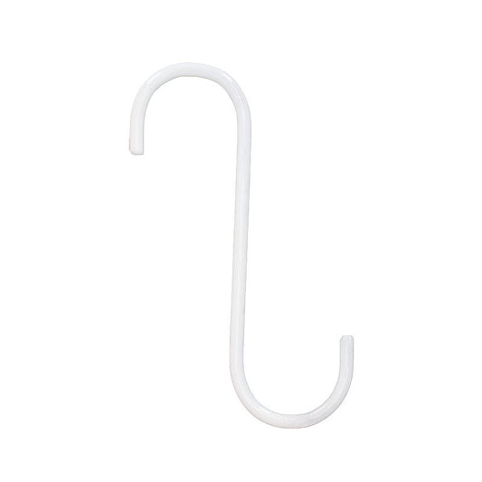 S Hook White 15cm