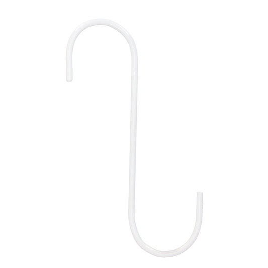 S Hook White 20cm