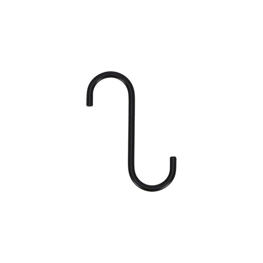 S Hook Black 10cm