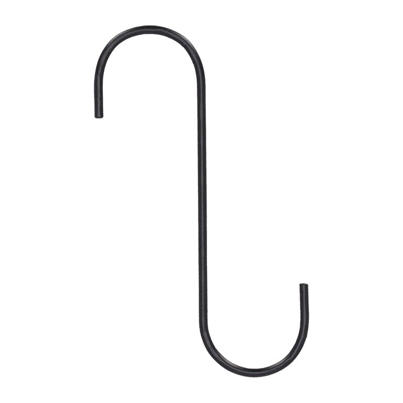 S Hook Black 20cm