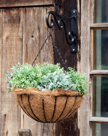 Metal Hanging Basket 14"