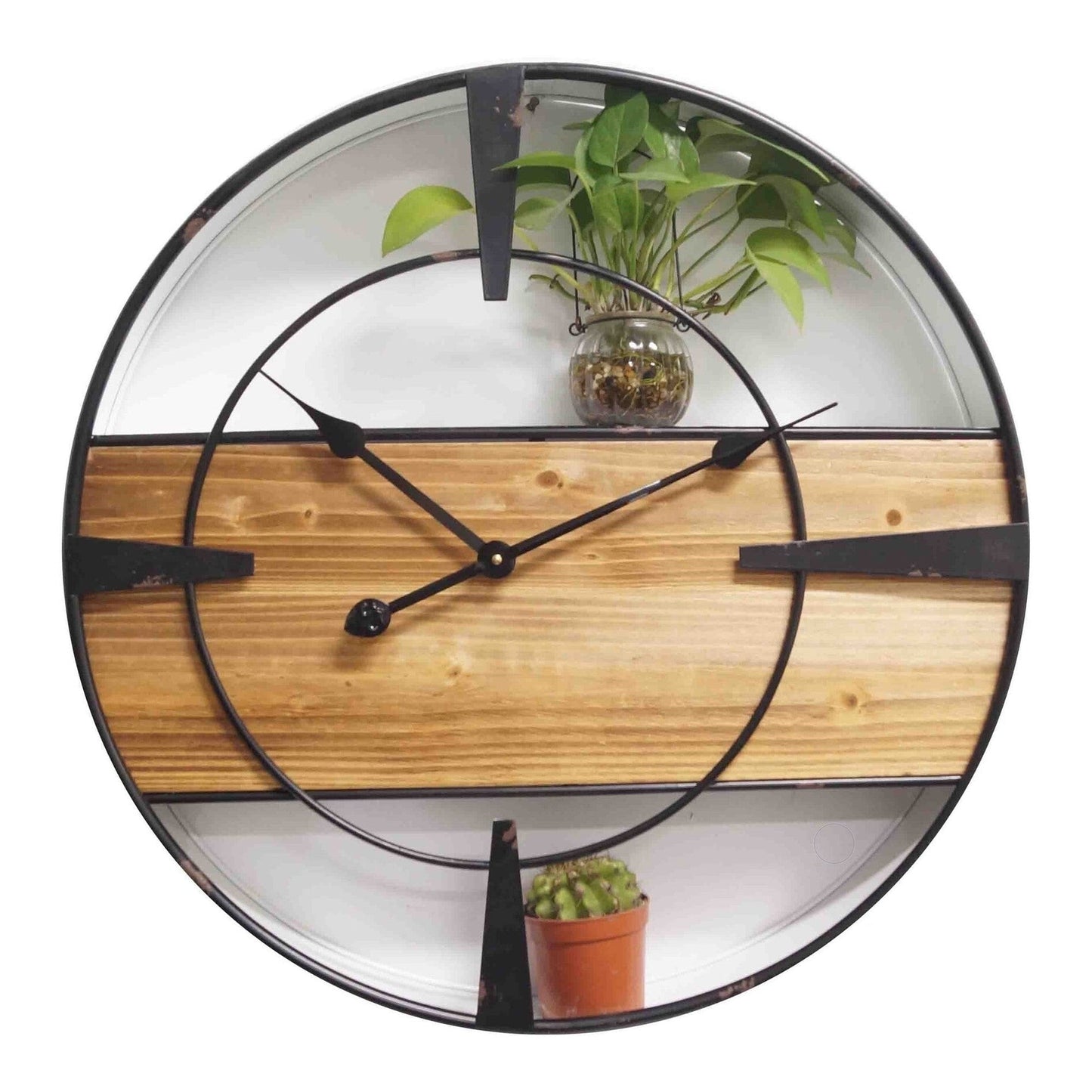 Shelving clock