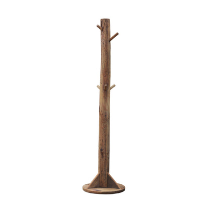 Reclaimed Pine Wooden Standing Coat Rack