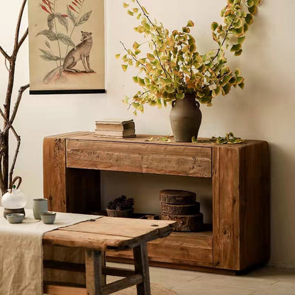 Recycled Pine Console Table