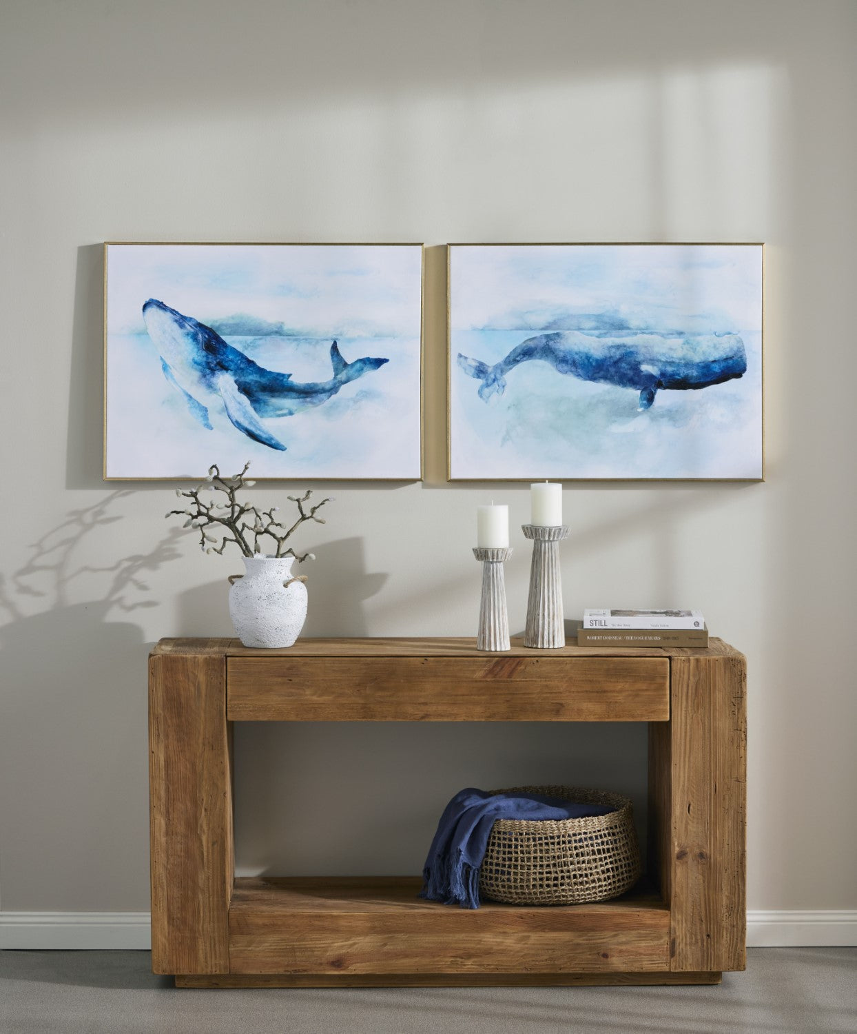 Recycled Pine Console Table