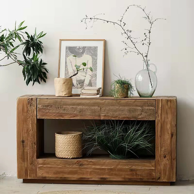 Recycled Pine Console Table