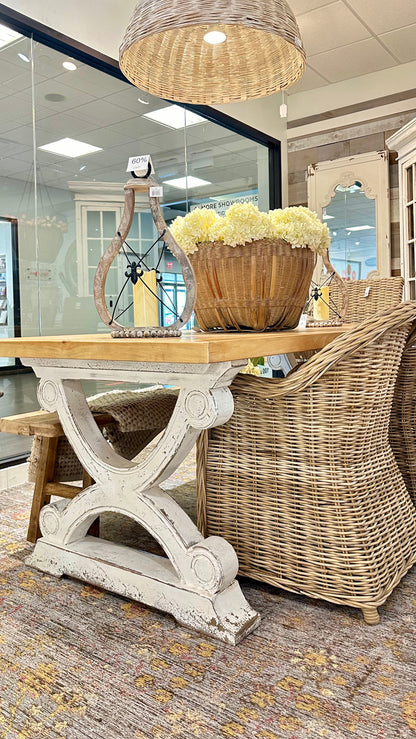 Rattan Arm Chair With Cushion
