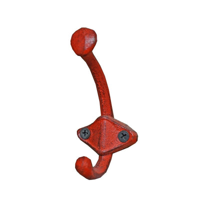 Diamond Base Dbl Hook Red