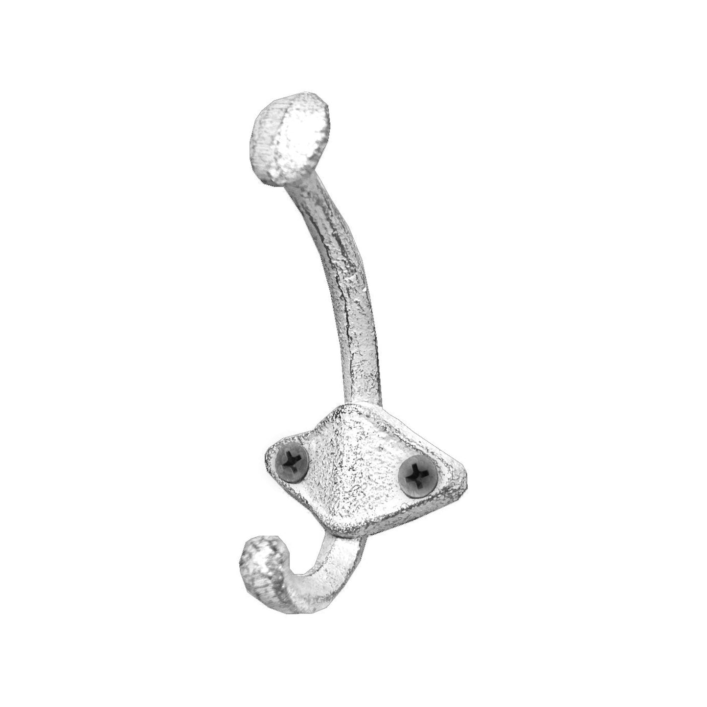 Diamond Base Dbl Hook White