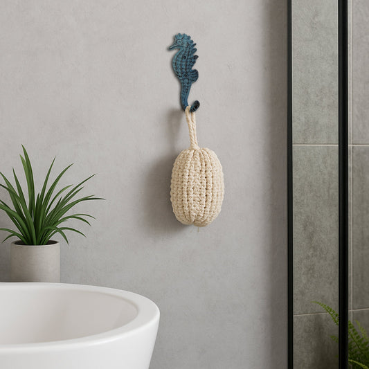 Seahorse Hook Blue