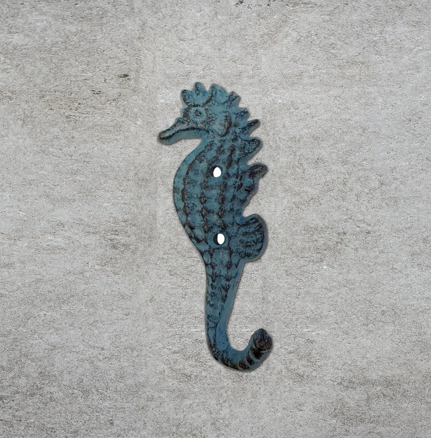 Seahorse Hook Blue