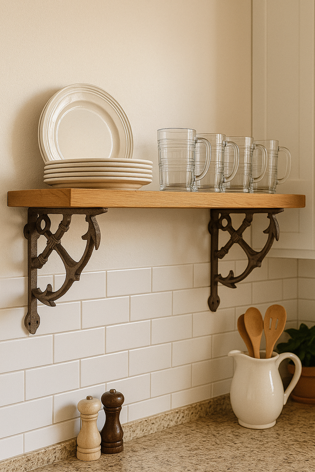 Anchor Bracket, Rustic Finish