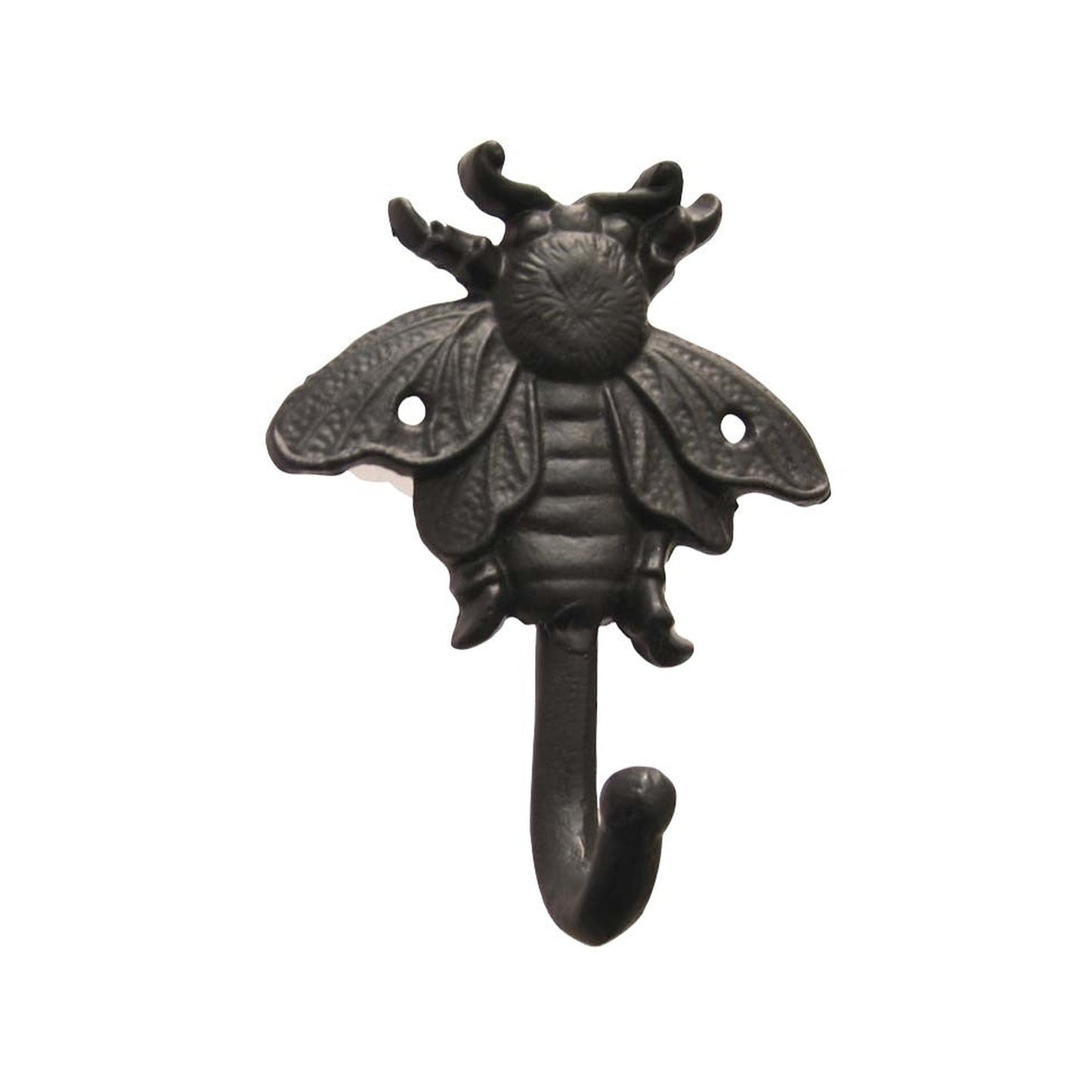 Bee Hook, Cast Iron, Brown.