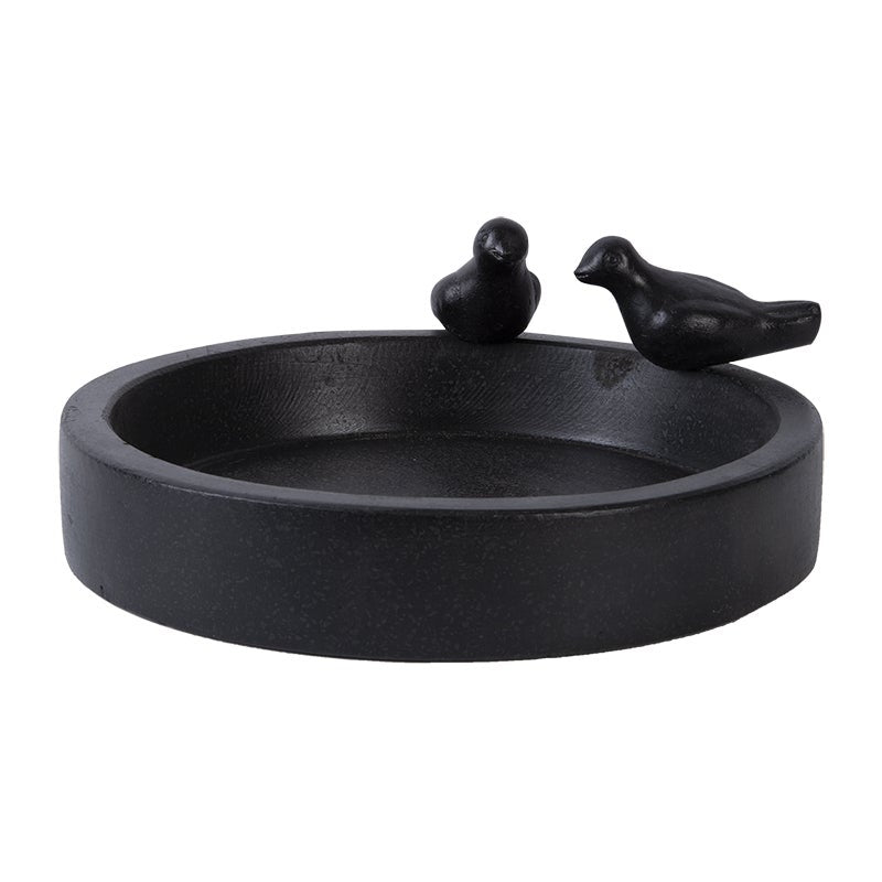 Round Terrazzo Bird Bath