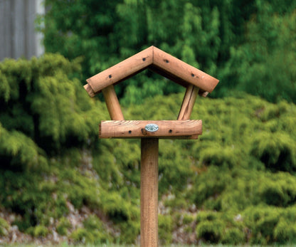 High Bird Table On Pole