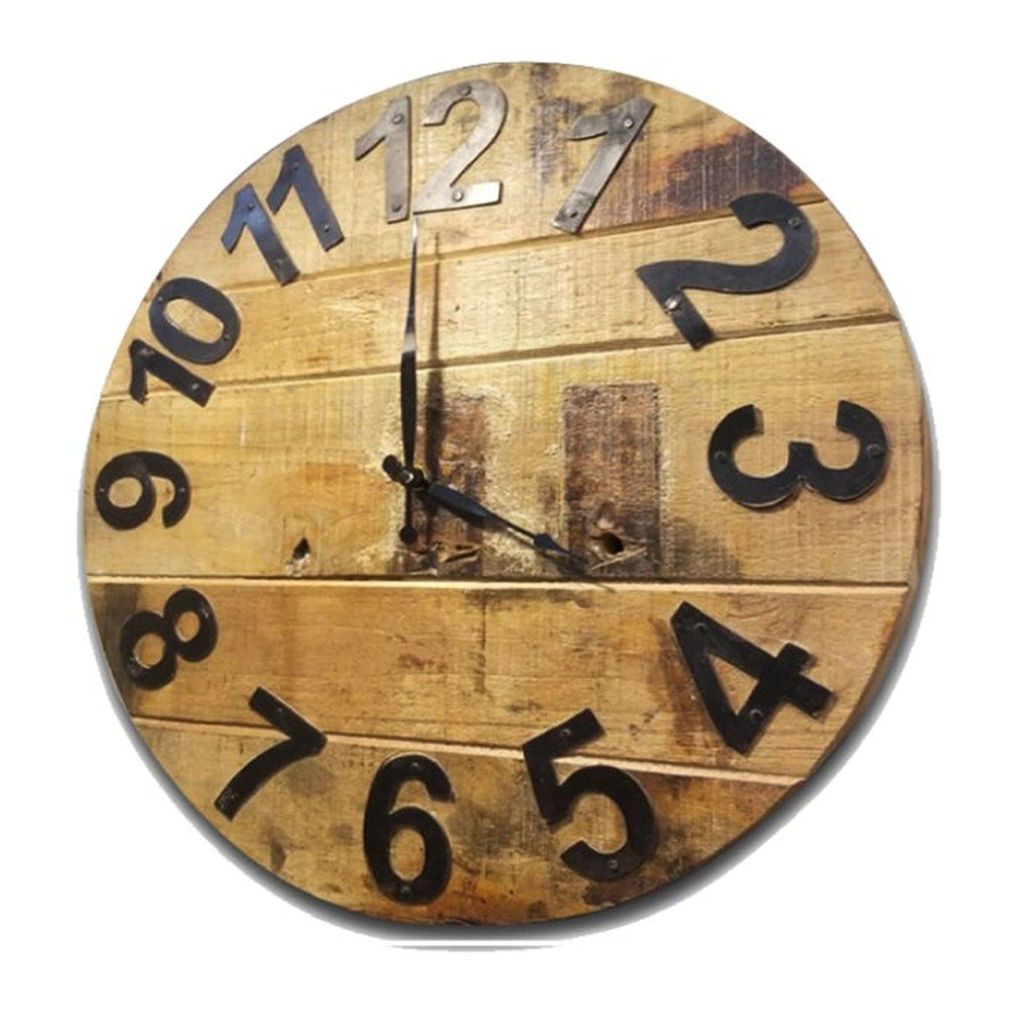 Large Old Wood Clock
