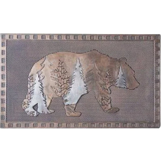 Forest Bear Doormat, 18x30in