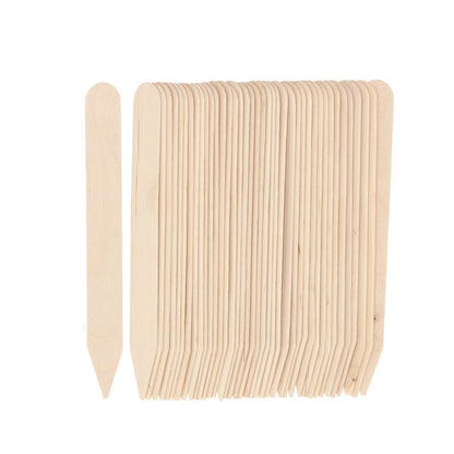 Wooden Plant Labels 40 Pieces L