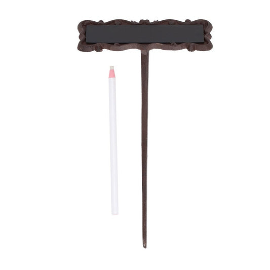 Plant Marker Cast Iron