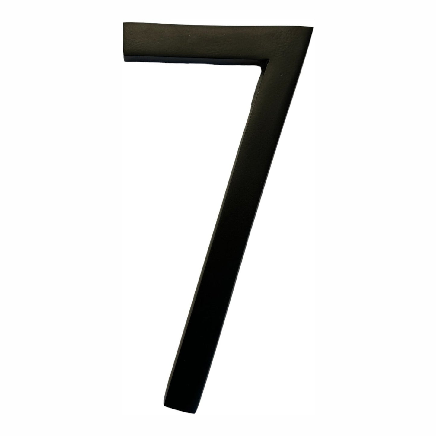 Self Adhesive Aluminum Number 7, 8 inch, Black