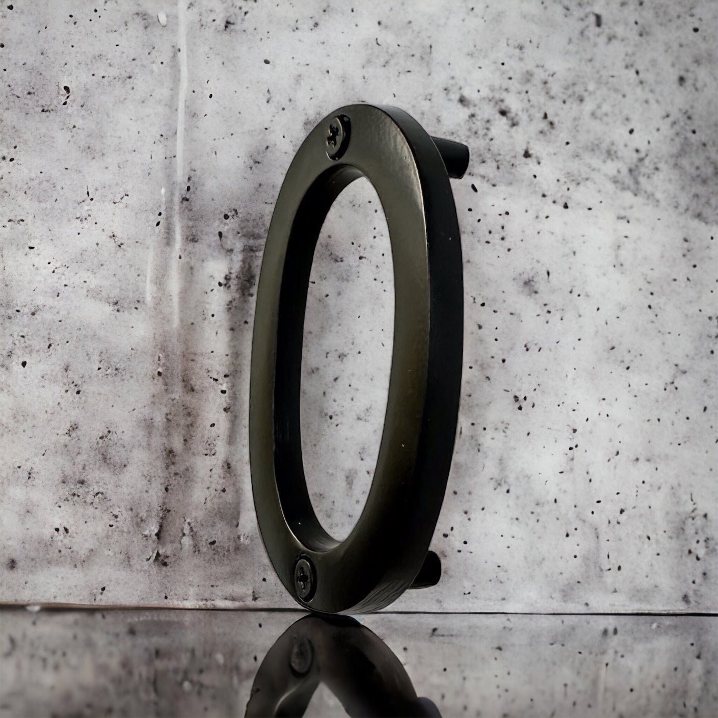 Aluminum Number 0, 4in, black