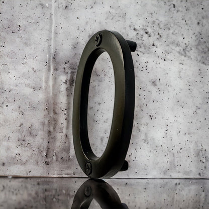 Aluminum Number 0, 4in, black