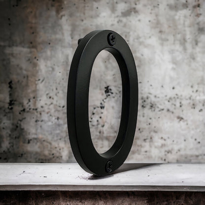 Aluminum Number 0, 4in, black