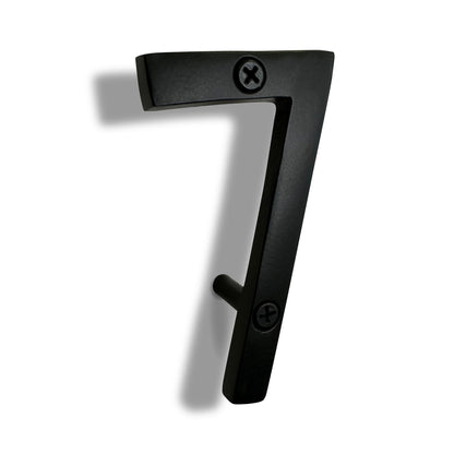 Aluminum Number 7, 4in, black