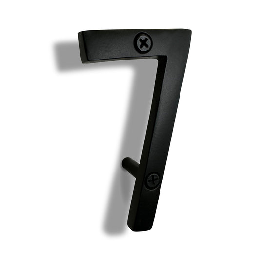 Aluminum Number 7, 4in, black