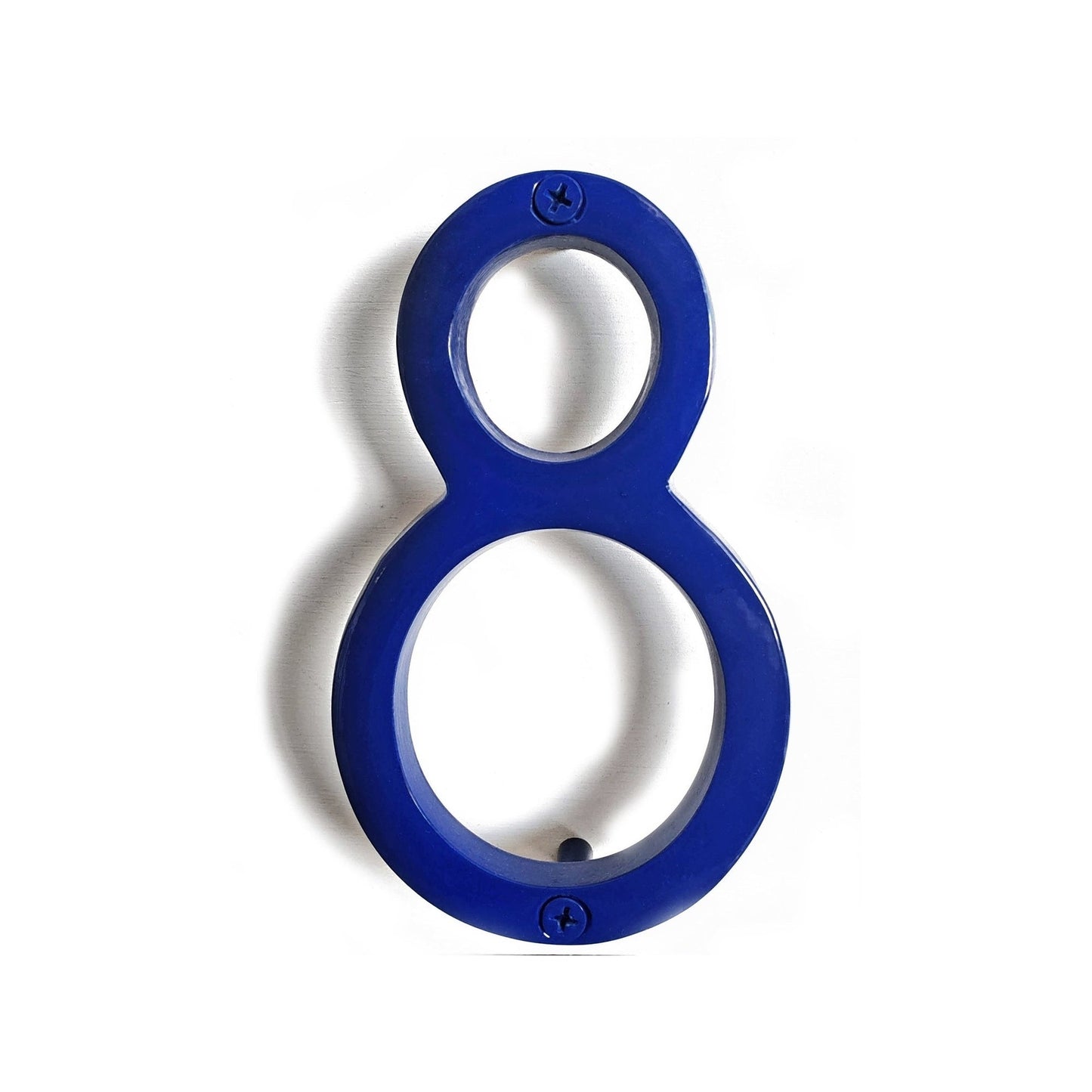 Blue Shadow House Number 8, 6 inch, Last Chance