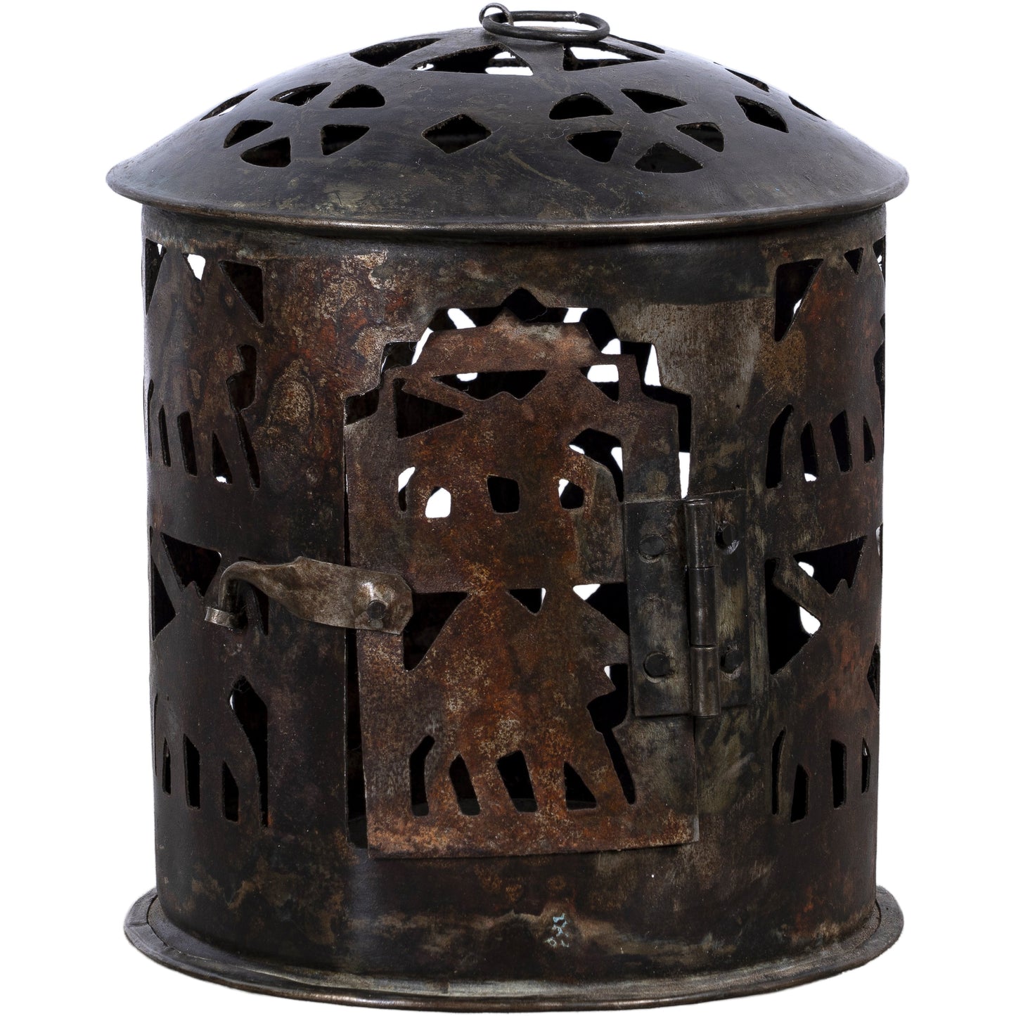 Old Cast Iron Candle Holder