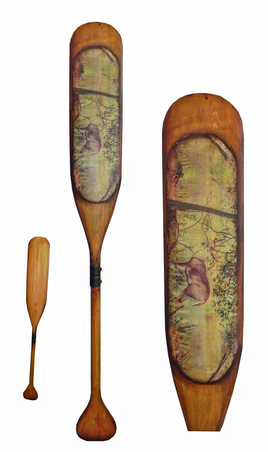 Wood Paddle W/ Deer Print, Os, 30% Off, (YVR Showroom)