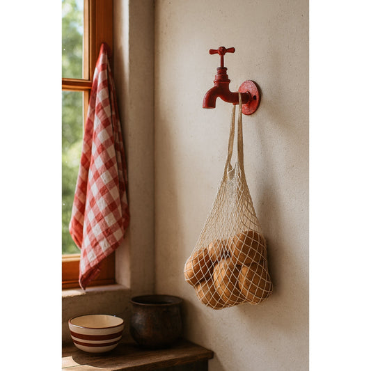 Faucet Hook Red