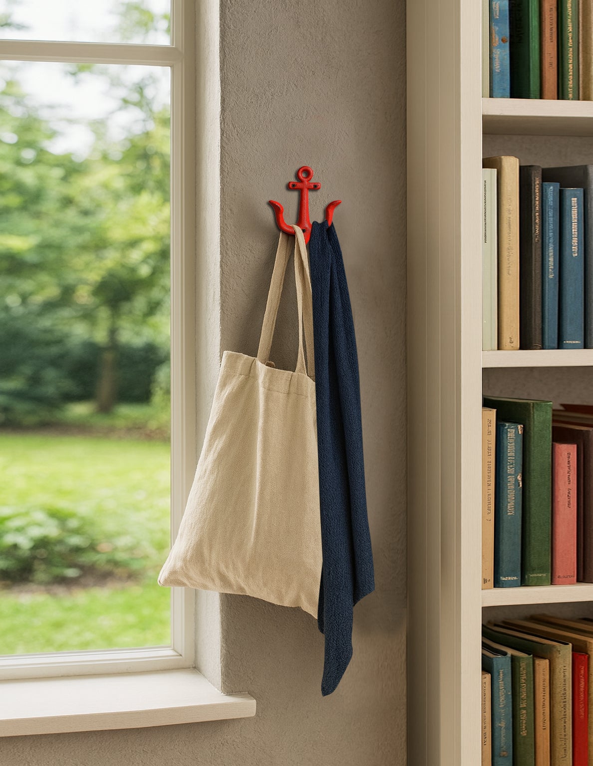 Anchor Hook Small Red