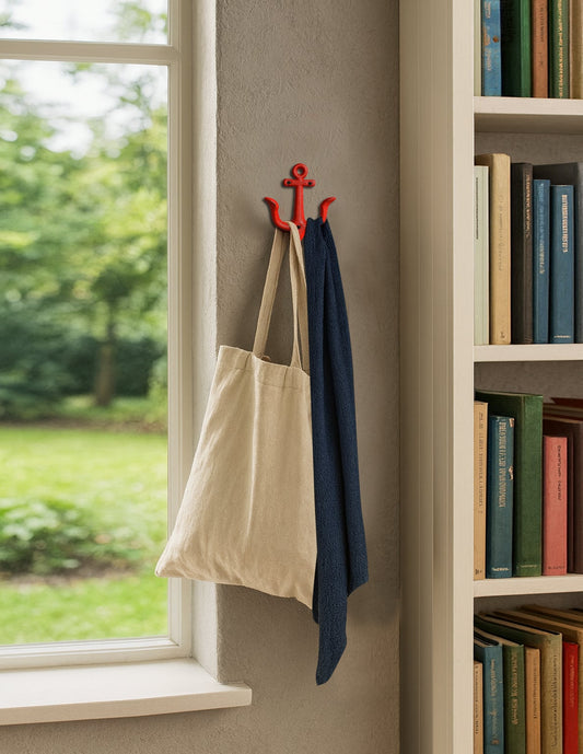 Anchor Hook Small Red
